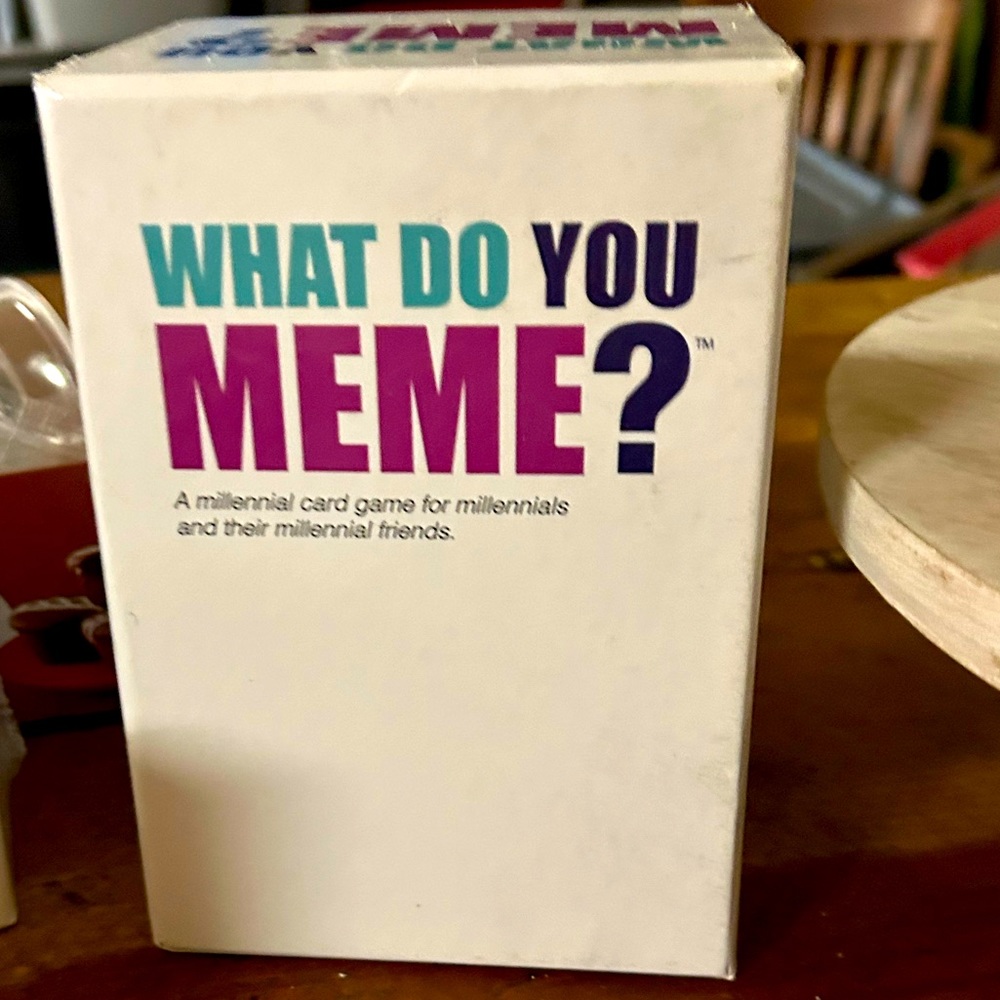 What do you Meme game, great condition, used once.